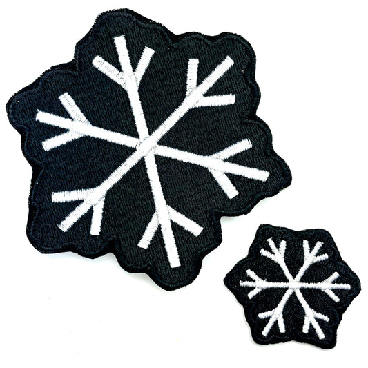 Snowflake Iron On Patch
